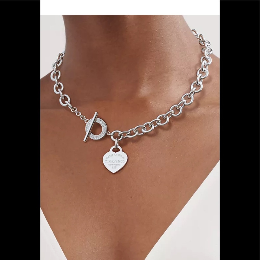 **Mint Condition** Tiffany’s Return to Tiffany’s Heart Necklace